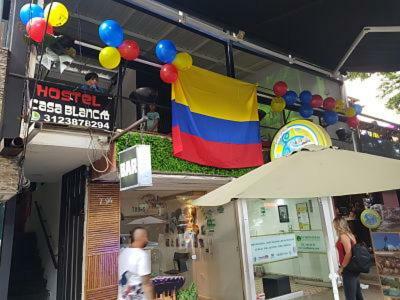 Casa Blanca Hostel Medellín Exteriör bild